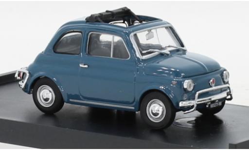 Diecast model cars Fiat 500 L blue 1968 1/43 Brumm