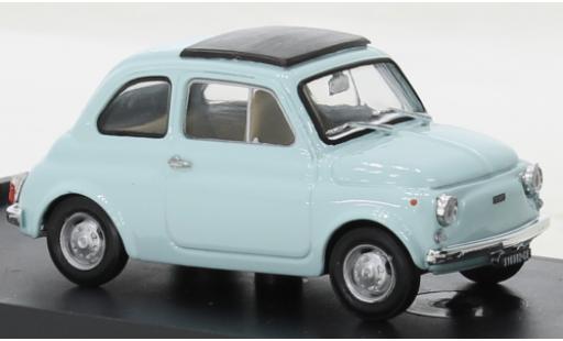 Diecast model cars Fiat 500 R blue clair 1972 1/43 Brumm