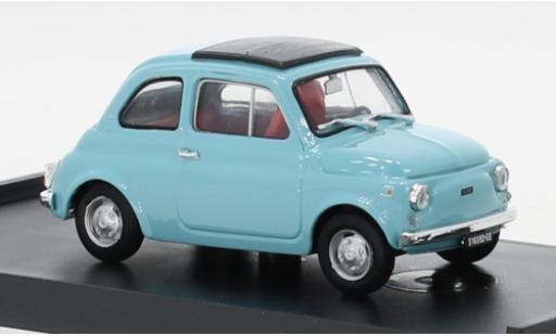 Diecast model cars Fiat 500 R turquoise clair 1972 1/43 Brumm