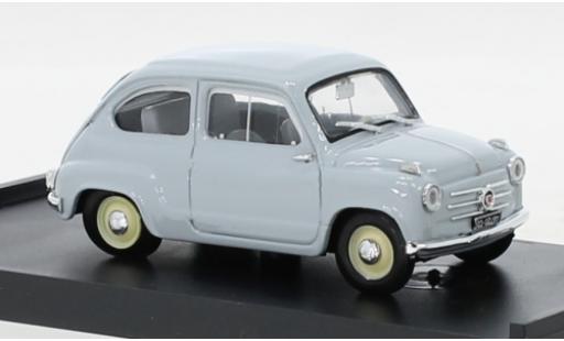 Diecast model cars Fiat 600 Berlina Serie 1 grey 1955 1/43 Brumm