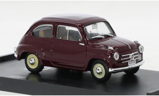 Diecast model cars Fiat 600 Berlina Stradale 1955 1/43 Brumm