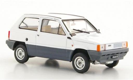 Diecast model cars Fiat Panda 45 white 1980 1/43 Brumm