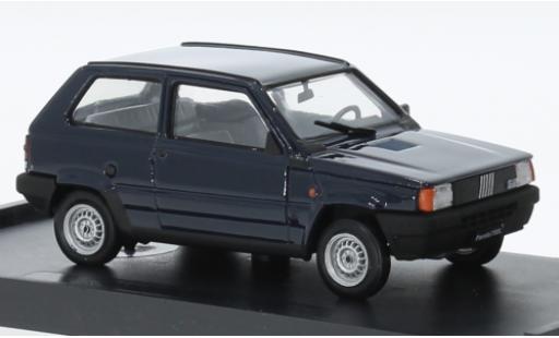 Diecast model cars Fiat Panda 750L Supernova blue fonc&Atilde;&copy; 1986 1/43 Brumm