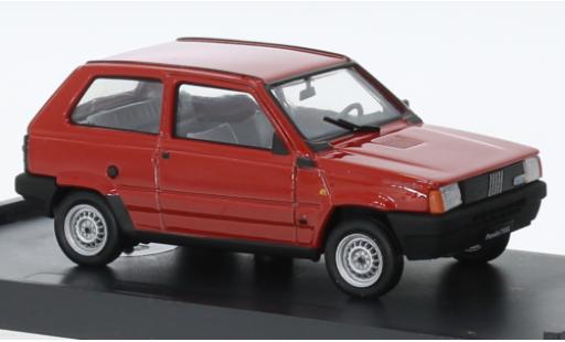Diecast model cars Fiat Panda 750L Supernova red 1986 1/43 Brumm