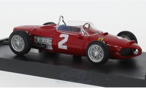 Diecast model cars Ferrari 156 F1 Sharknose No.2 formula 1 GP Italien 1961 P.Hill 1/43 Brumm