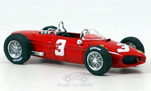 Diecast model cars Ferrari 156 F1 Sharknose No.3 G.P.Olanda 1961 W.von Trips without Vitrine 1/43 Brumm