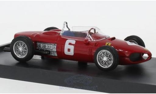Diecast model cars Ferrari 156 F1 Sharknose No.6 formula 1 GP Italien 1961 R.Ginther 1/43 Brumm