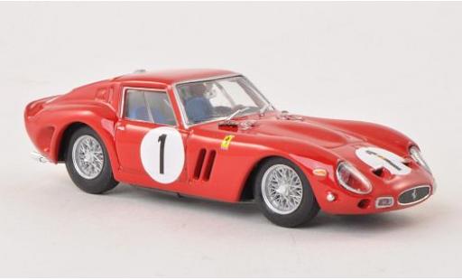 Diecast model cars Ferrari 250 GTO No.1 1000km Paris 1962 ch&Atilde;&cent;ssis 3987GT P.Rodriguez/R.Rodriguez 1/43 Brumm