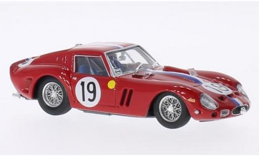 Diecast model cars Ferrari 250 GTO No.19 24h Le Mans 1962 ch&Atilde;&cent;ssis 3705GT J.Guichet/P.Noblet 1/43 Brumm