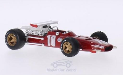 Diecast model cars Ferrari 312 P F1 No.10 formula 1 GP Italien 1969 .Rodriguez 1/43 Brumm