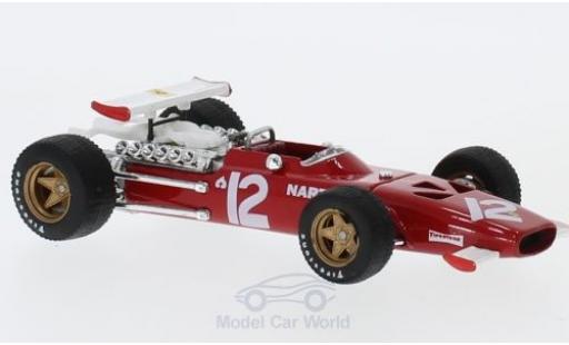 Diecast model cars Ferrari 312 P F1 No.12 formula 1 GP Mexiko 1969 .Rodriguez 1/43 Brumm