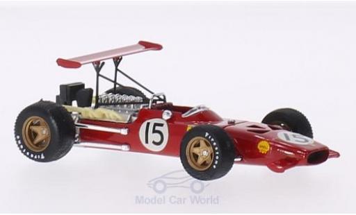 Diecast model cars Ferrari 312 F1 No.15 Scuderia formula 1 GP Spanien 1969 C.Amon 1/43 Brumm