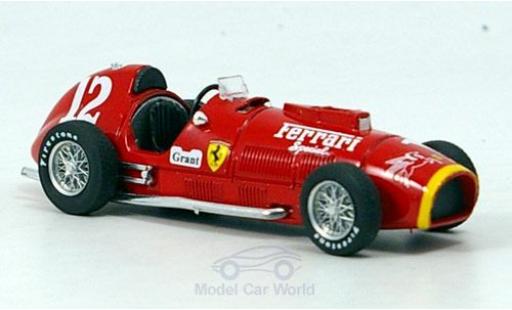 Diecast model cars Ferrari 375 Indianapolis No.12 1952 Rookie Test A.Ascari 1/43 Brumm