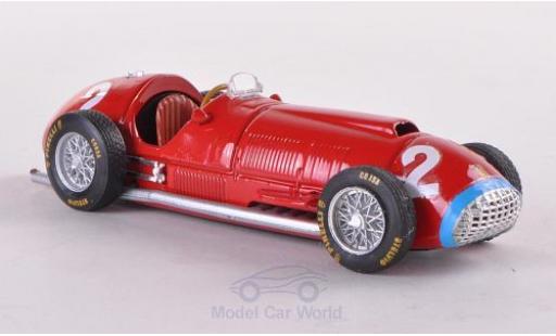 Diecast model cars Ferrari 375 F1 No.2 formula 1 GP Italien 1951 A.Ascari 1/43 Brumm