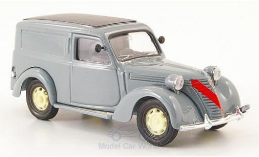 Diecast model cars Fiat 1100 Furgone grey 1/43 Brumm