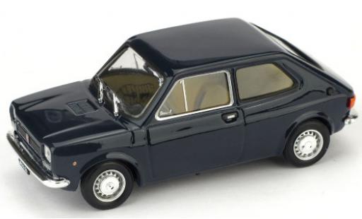 Diecast model cars Fiat 127 Serie 1 (1a ) blue 1971 1/43 Brumm