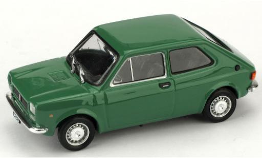 Diecast model cars Fiat 127 Serie 1 (1a ) green 1971 1/43 Brumm