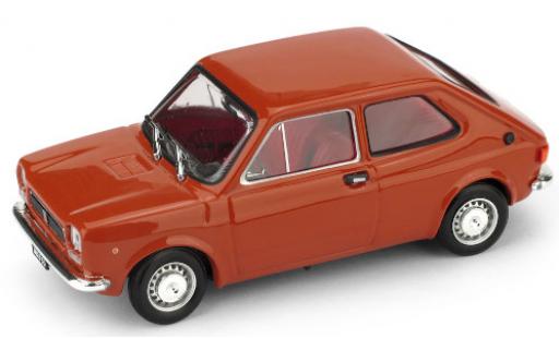 Diecast model cars Fiat 127 Serie 1 (1a ) red 1971 1/43 Brumm