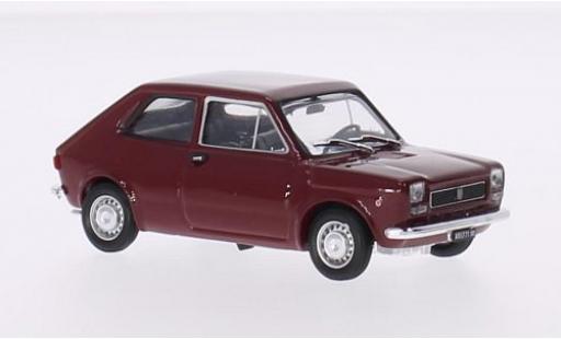 Diecast model cars Fiat 127 Berlina red 1972 2-portes 1/43 Brumm