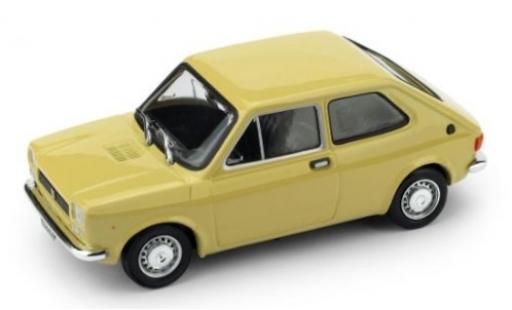 Diecast model cars Fiat 127 Serie 1 ( ) beige 1971 1/43 Brumm
