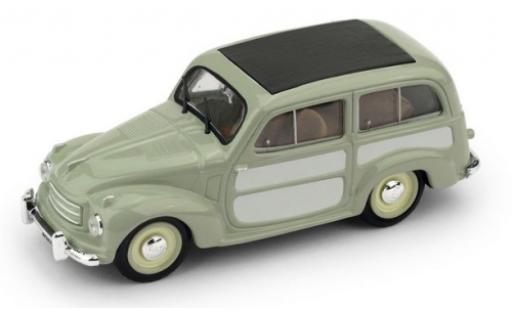 Diecast model cars Fiat 500 C Belvedere green/grey 1951 1/43 Brumm