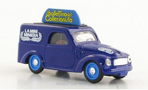 Diecast model cars Fiat 500 C Furgoncino La Mini Miniera 1/43 Brumm
