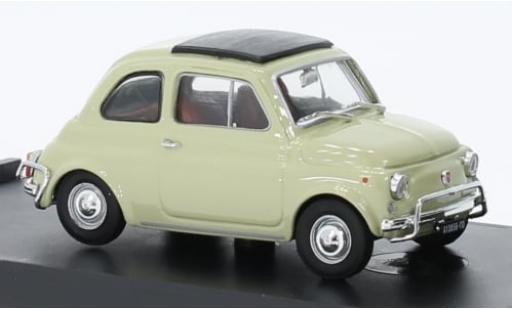 Diecast model cars Fiat 500 L beige 1968 1/43 Brumm