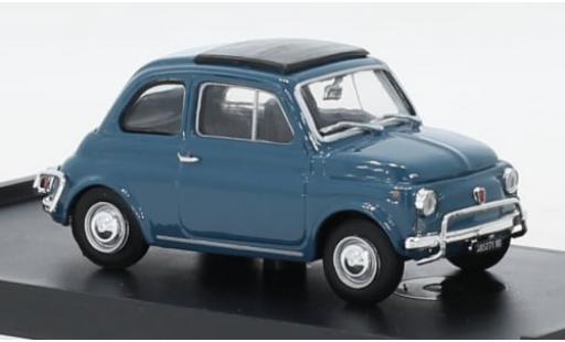 Diecast model cars Fiat 500 L blue 1968 1/43 Brumm
