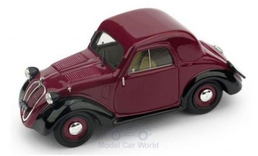 Diecast model cars Fiat 500 A 1.Serie red/black 1936 1/43 Brumm