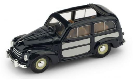 Diecast model cars Fiat 500C C Belvedere blue/grey 1951 1/43 Brumm