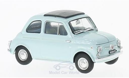 Diecast model cars Fiat 500 D blue 1964 1/43 Brumm
