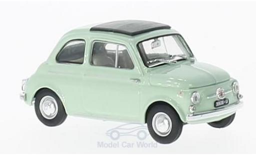 Diecast model cars Fiat 500 D green 1960 1/43 Brumm