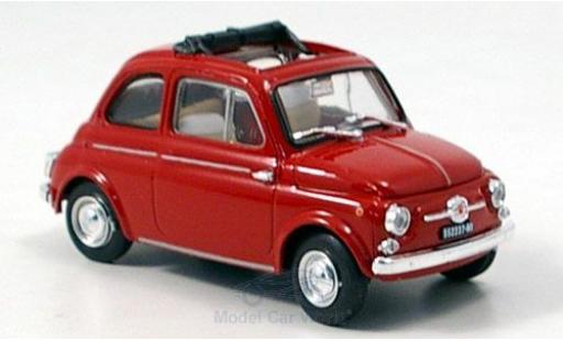 Diecast model cars Fiat 500 D red 1960 1/43 Brumm