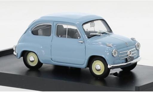 Diecast model cars Fiat 600 Berlina Serie 1 blue 1955 1/43 Brumm