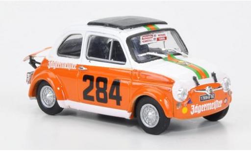 Diecast model cars Fiat 695 Abarth SS No.284 Scuderia Merano Corse J&Atilde;&curren;germeister Maddalena 1973 R.Menapace 1/43 Brumm