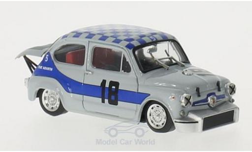 Diecast model cars Fiat Abarth 1000 Berlina Corsa Gr.5 No.18 4h Monza 1968 A.Merzario 1/43 Brumm