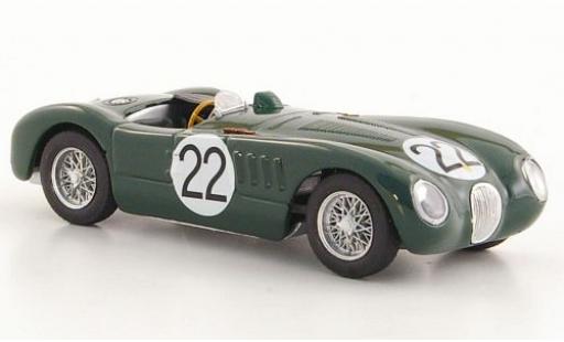 Diecast model cars Jaguar C-Type Course RHD No.22 24h Le Mans 1951 Moss Collection S.Moss/J.Fairman 1/43 Brumm