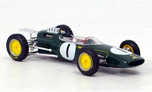 Diecast model cars Lotus 25 Base No.1 Team formula 1 GP Belgien 1963 J.Clark 1/43 Brumm