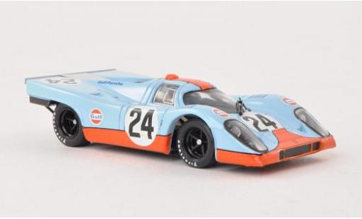 Diecast model cars Porsche 917 1970 K No.24 JWA-Gulf 1000km Spa 1/43 Brumm