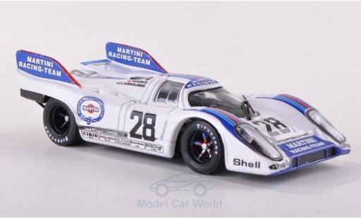 Diecast model cars Porsche 917 1971 K No.28 Martini Racing Team Martini 1000 Km &Atilde;�sterreich H.Marko/G.Larousse 1/43 Brumm