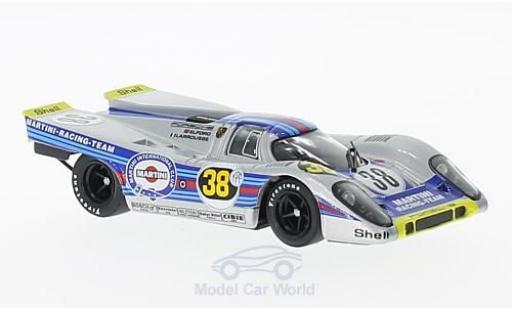 Diecast model cars Porsche 917 1971 K No.38 Martini Racing Team Martini 1000 Km Buenos Aires V.Elford/G.Larrousse 1/43 Brumm