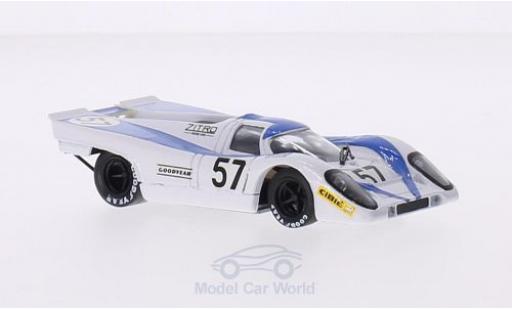 Diecast model cars Porsche 917 1971 K No.57 Zitro Racing Team 24h Le Mans D.Martin/G.Pillon 1/43 Brumm