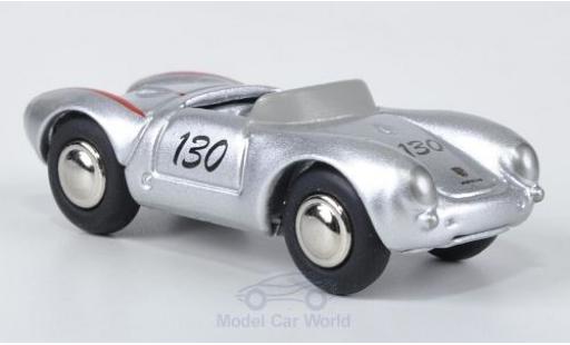 Diecast model cars Porsche 550 Base Spyder grey No.130 1/87 Bub