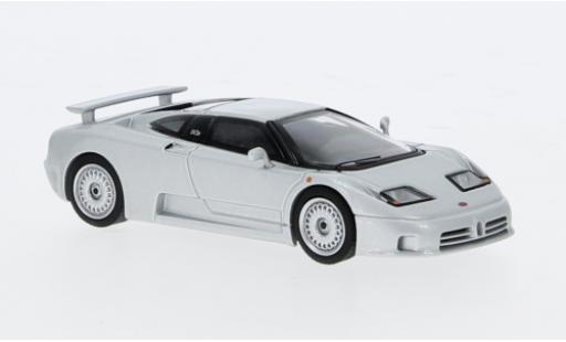 Diecast model cars Bugatti EB110 GT silver 1/64 Mini GT