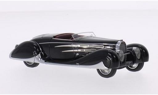 Diecast model cars Bugatti 57 C TC VanVooren black 1/43 Matrix