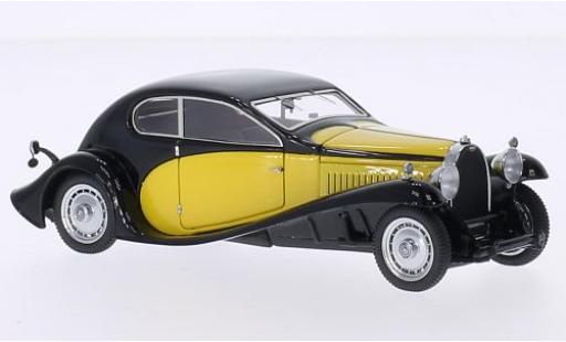 Diecast model cars Bugatti 46 superprofilee Type Superp black 1/43 Matrix