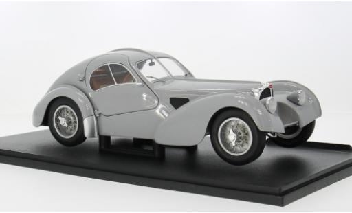 Diecast model cars Bugatti 57 Atlantic Type SC silver 1937 1/18 Solido