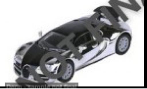 Diecast model cars Bugatti Veyron coupe 16.4 silver 2005 1/64 Majorette