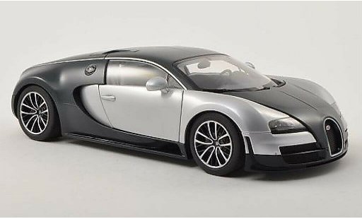 Bugatti Veyron Super Sport 1/18 Autoart 16.4 carbon-blue/grey 2010 diecast model cars