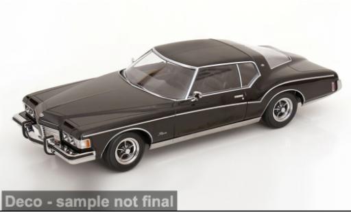 Diecast model cars Buick Riviera schwarz 1973 Red Rock West 1/18 KK Scale